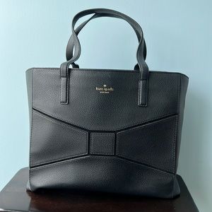 Kate spade tote, black